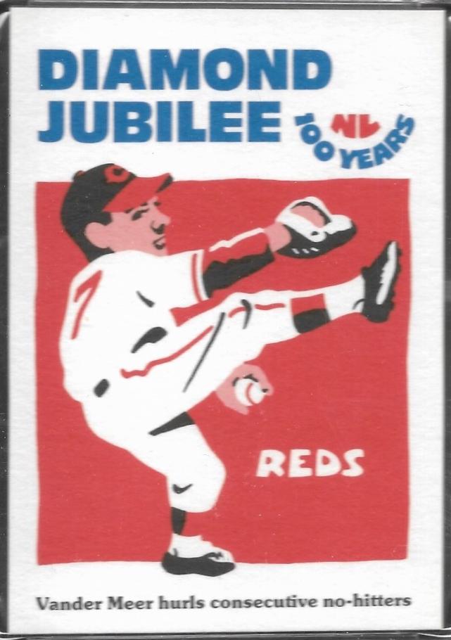 1976 Laughlin Diamond Jubilee John Vander Meer #12 card