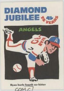 1976 Laughlin Diamond Jubilee Nolan Ryan #1 card