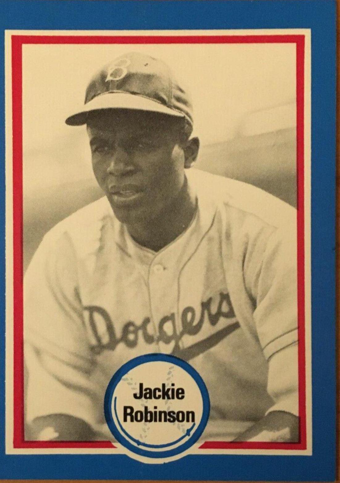 1976 Shakey's Pizza Hall of Fame Jackie Robinson #88 card