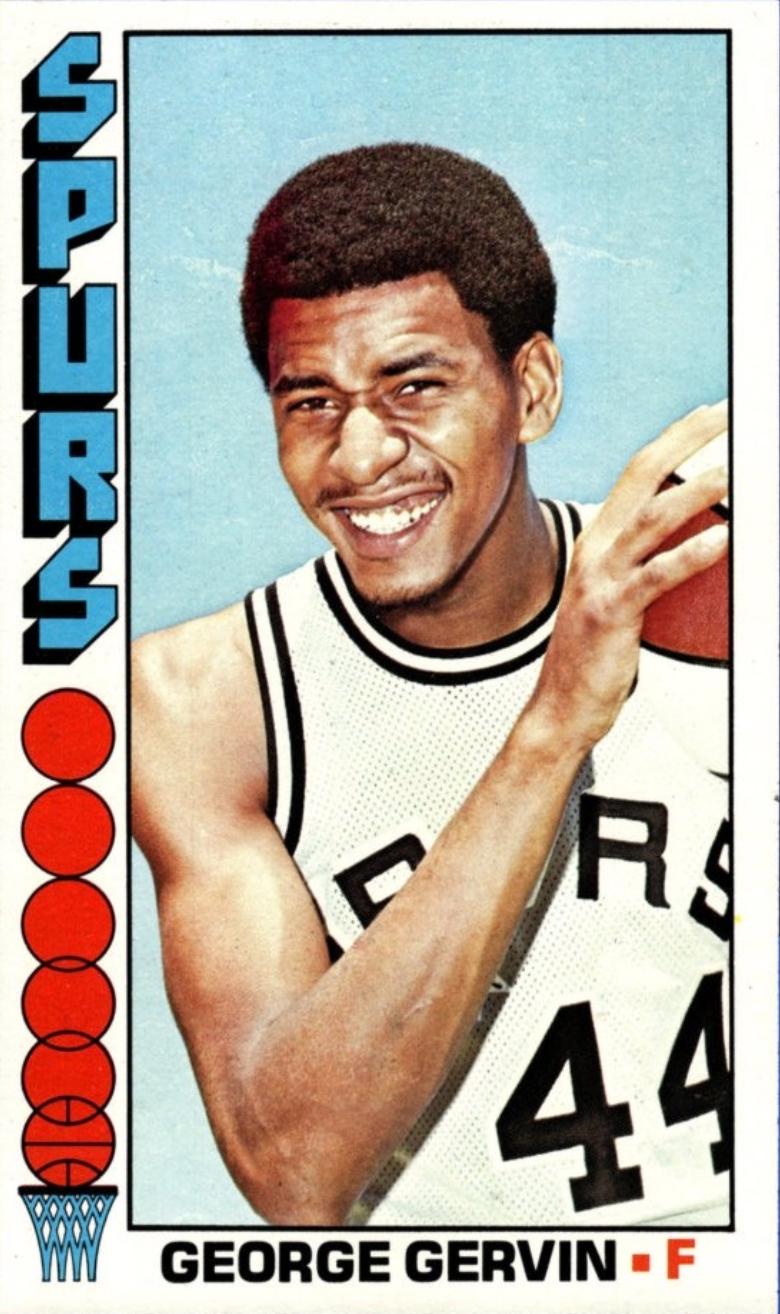 1976 Topps George Gervin #68 card