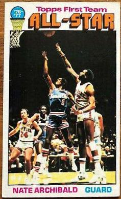 1976 Topps Nate Archibald All-Star #129 card