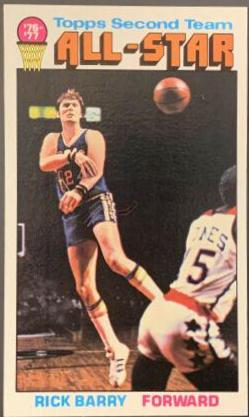 1976 Topps Rick Barry All-Star #132 card