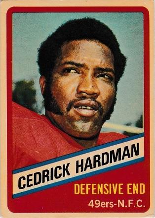 1976 Wonder Bread Cedrick Hardman #13 card