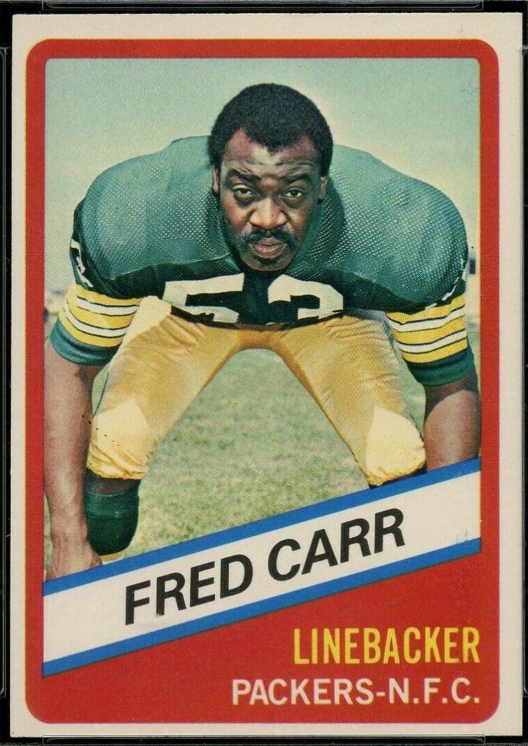 1976 Wonder Bread Fred Carr #19 card