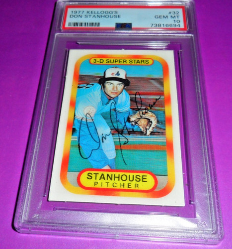 1977 Kelloggs Don Stanhouse #32 card