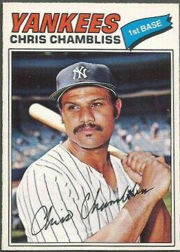 1977 O Pee Chee Chris Chambliss #49 card