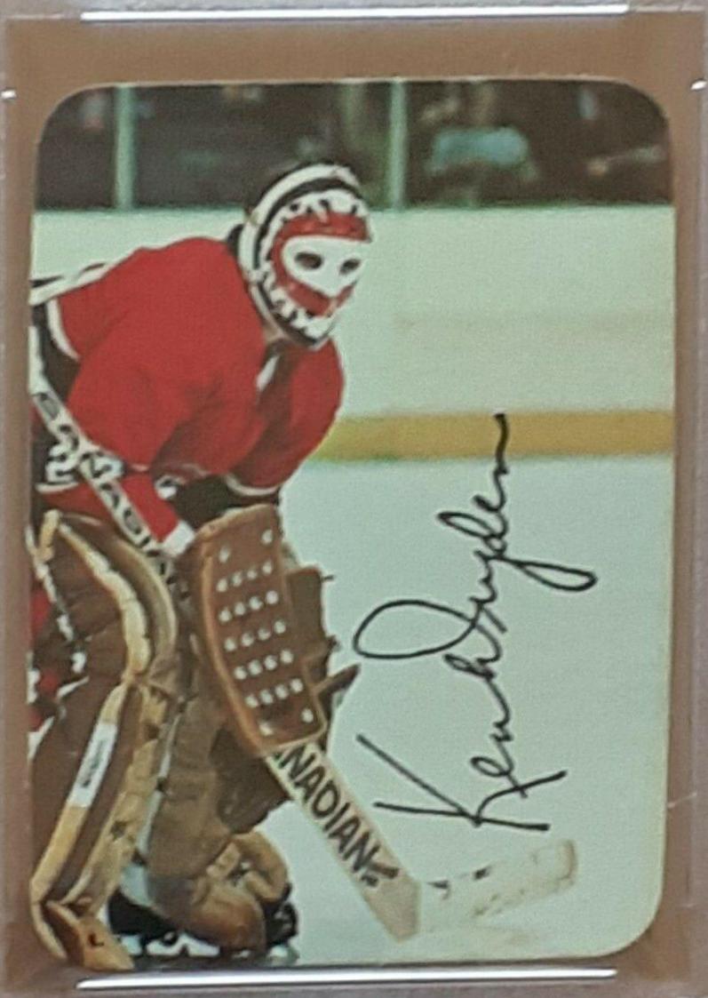 1977 O-Pee-Chee Glossy Ken Dryden [Round Corners] #5 card