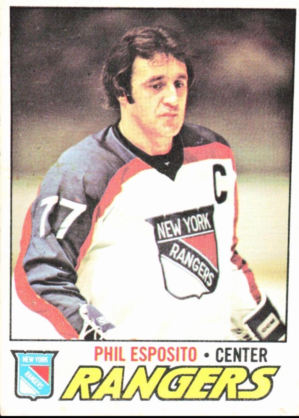 1977 O-Pee-Chee Phil Esposito #55 card