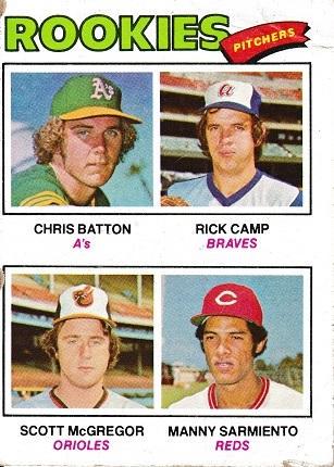 1977 Topps 1977 Rookie Pitchers #475 card