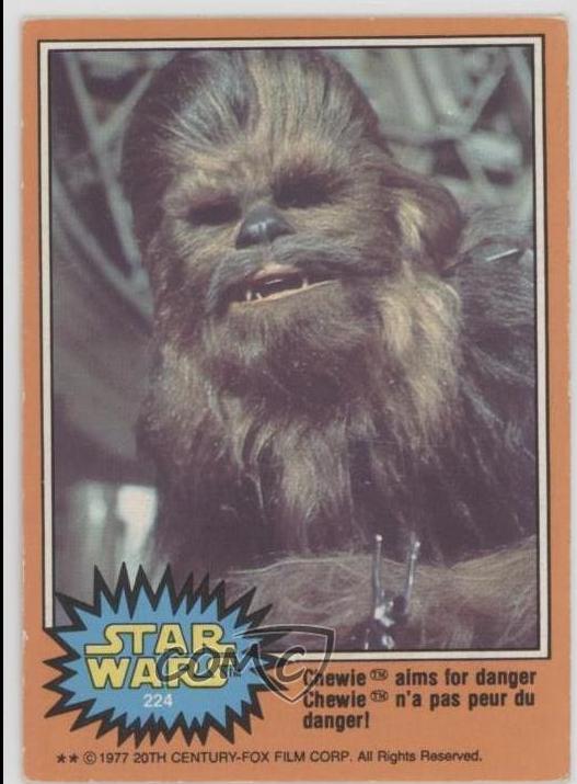 1977 Topps Chewie aims for danger! #290 card