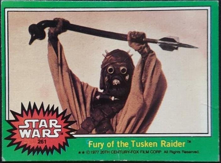 1977 Topps Fury of the Tusken Raider #261 card