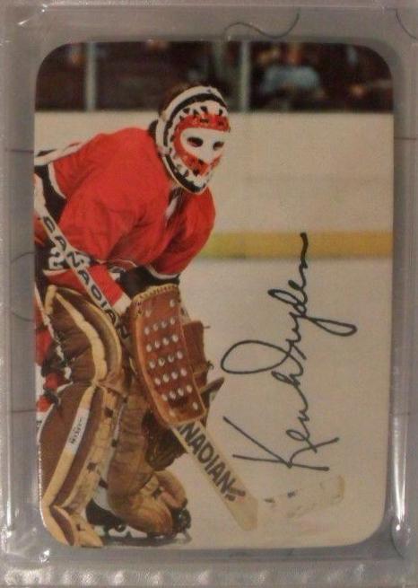 1977 Topps Glossy Ken Dryden [Round Corners] #5 card