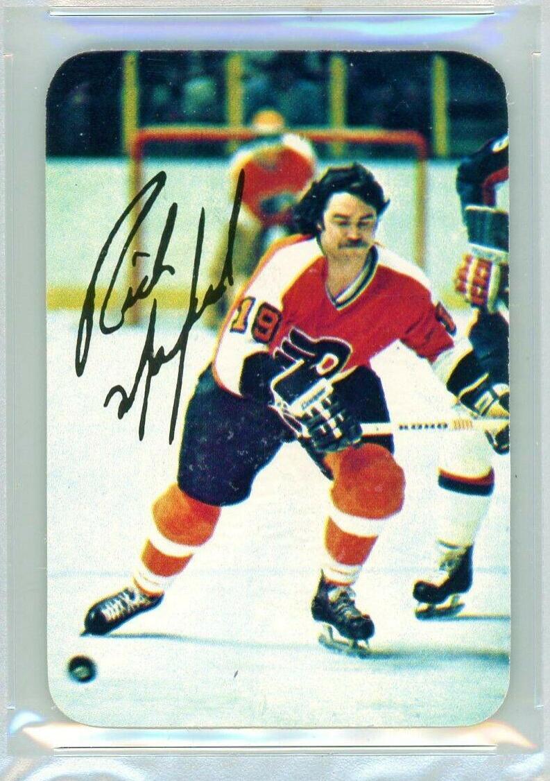 1977 Topps Glossy Rick MacLeish [Round Corners] #9 card