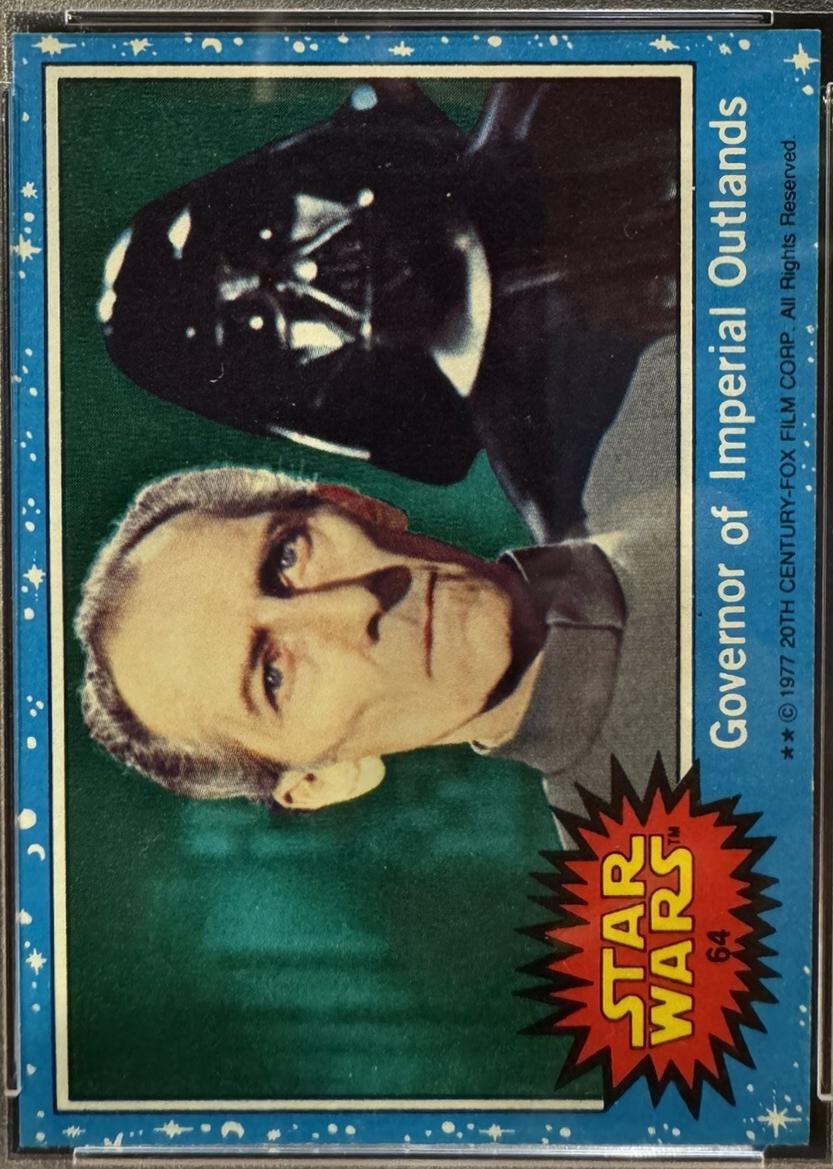 1977 Topps Governor of Imperial Outlands #64 card