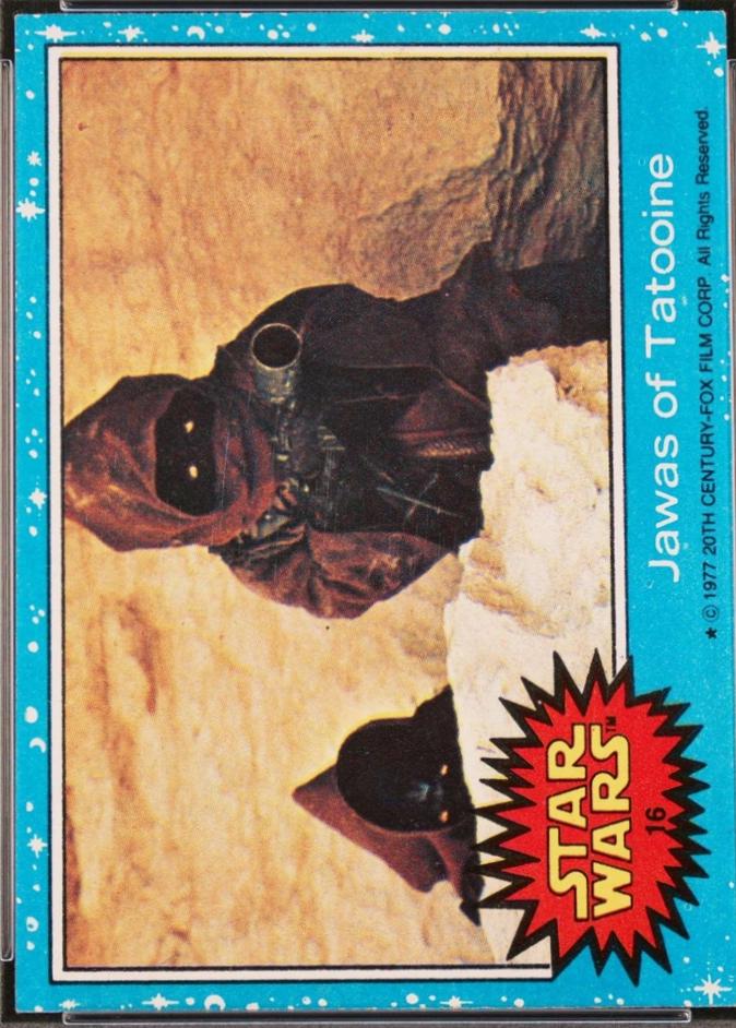 1977 Topps Jawas of Tatooine #16 card