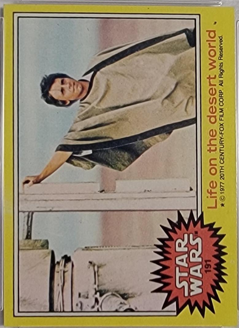 1977 Topps Life on the desert world #191 card