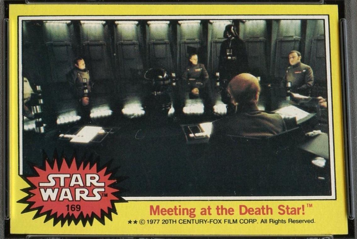 1977 Topps Meeting at the Death Star! #169 card