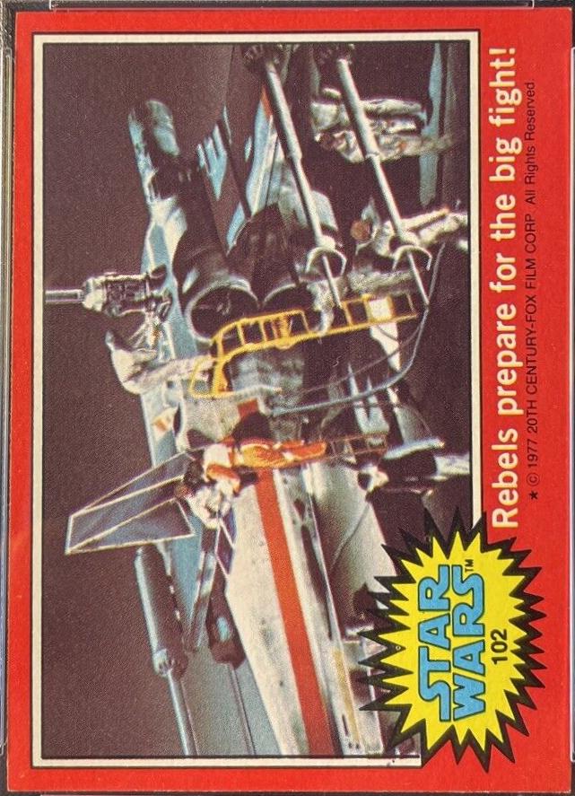 1977 Topps Rebels prepare for the big fight! #102 card
