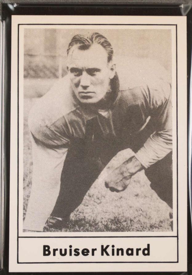 1977 Touchdown Club Bruiser Kinard #38 card
