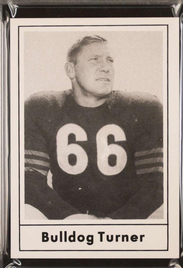 1977 Touchdown Club Bulldog Turner #32 card