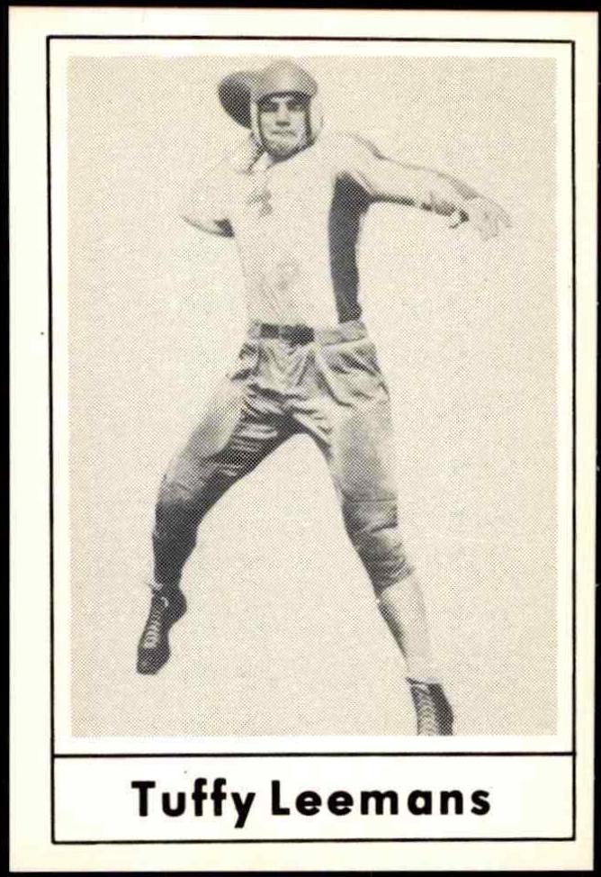 1977 Touchdown Club Tuffy Leemans #35 card