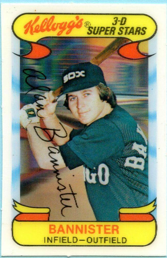 1978 Kellogg's Alan Bannister #38 card