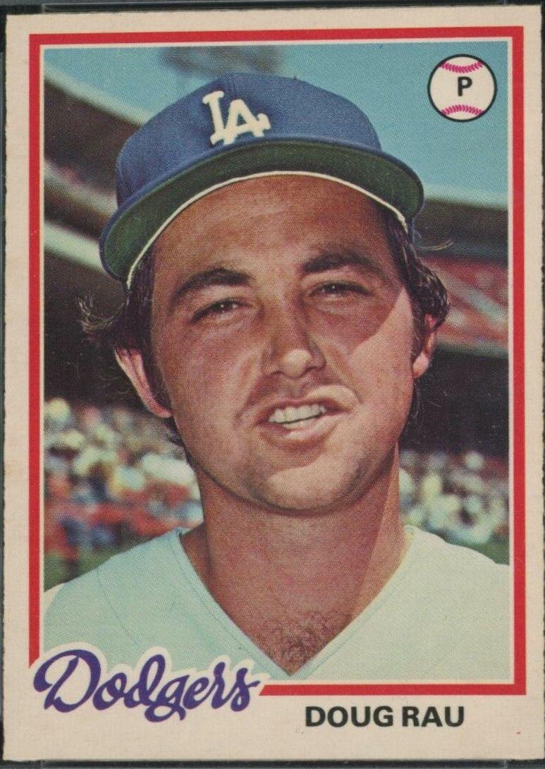 1978 O Pee Chee Doug Rau #24 card