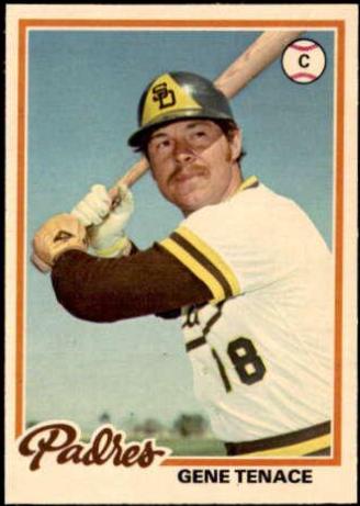 1978 O Pee Chee Gene Tenace #35 card