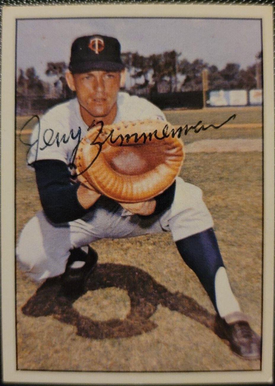 1978 TCMA the 1960's Jerry Zimmerman #117 card