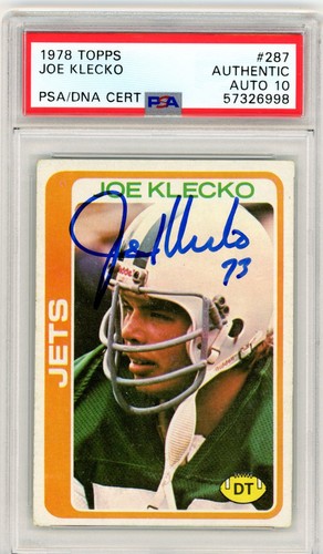1978 Topps Joe Klecko #287 card