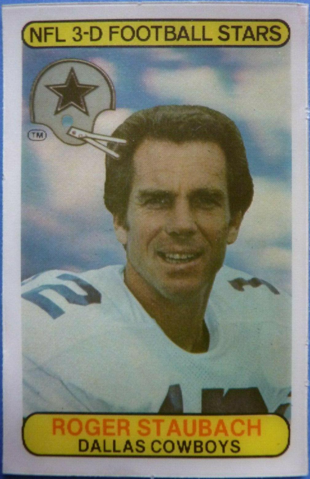 1979 Stop N Go Roger Staubach #12 card
