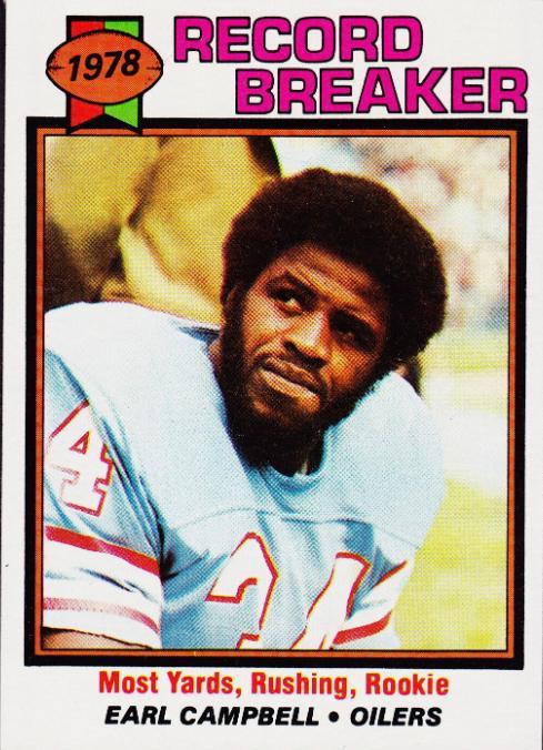 1979 Topps Earl Campbell #331 card