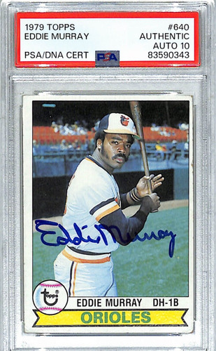 1979 Topps Eddie Murray #640 card