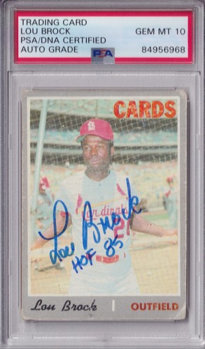 1979 Topps Lou Brock #665 card