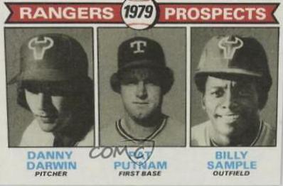 1979 Topps Rangers 1979 Prospects #713 card