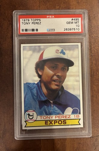 1979 Topps Tony Perez #495 card