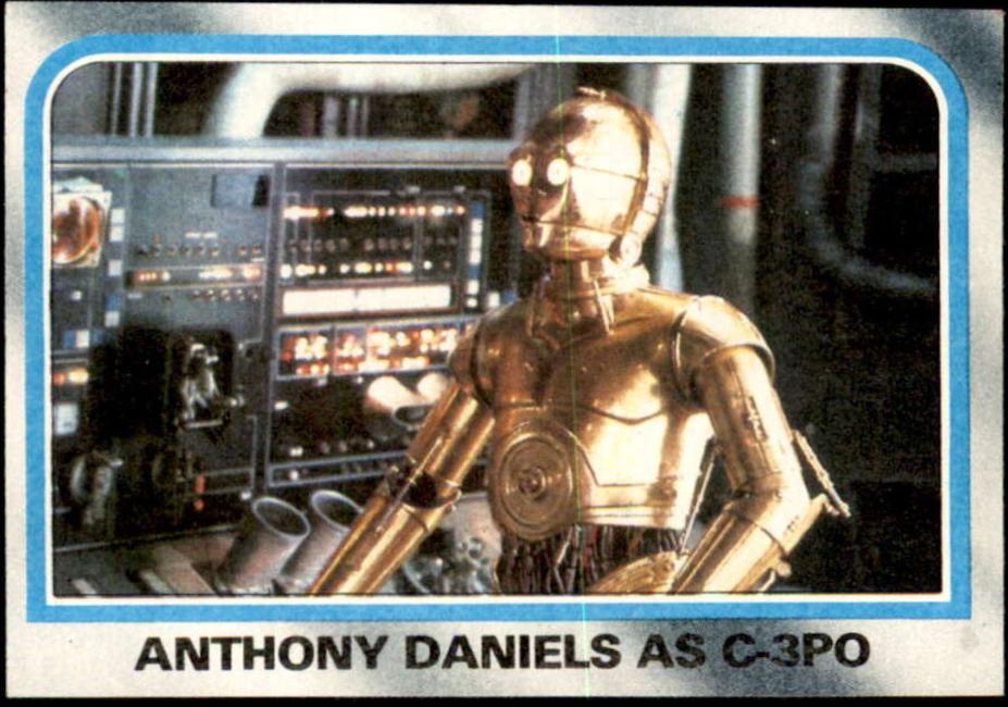 1980 : Empire Strikes Back Anthony Daniels as C-3PO #227 card