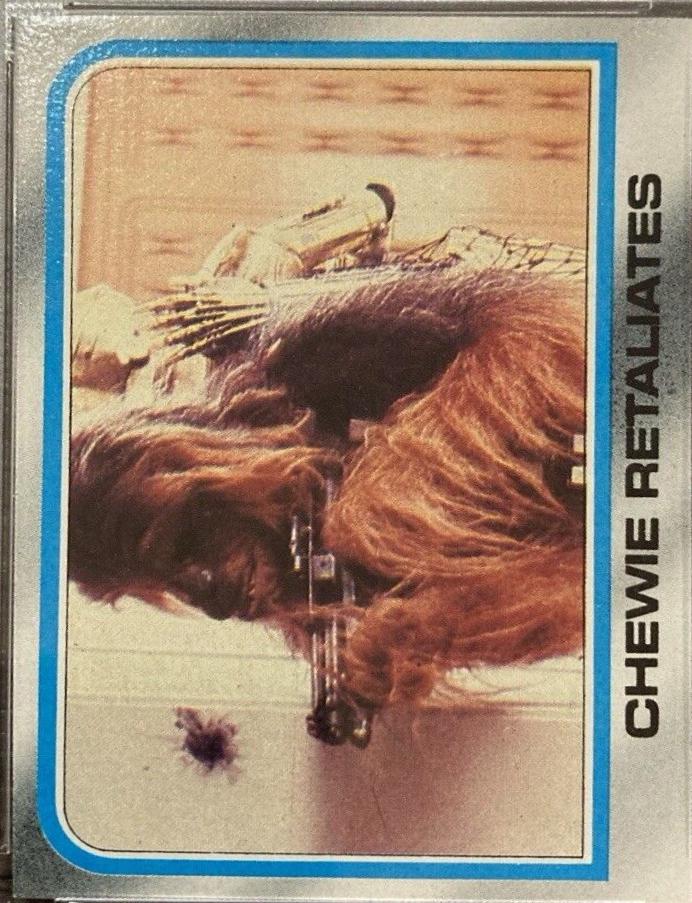 1980 : Empire Strikes Back Chewie Retaliates #249 card