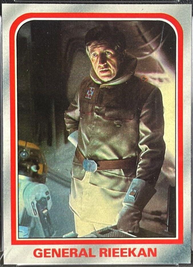 1980 : Empire Strikes Back General Rieekan #18 card