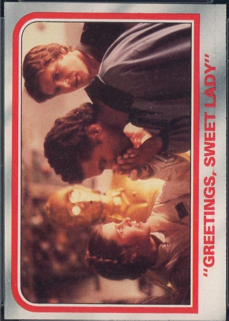 1980 : Empire Strikes Back Greetings Sweet Lady #79 card
