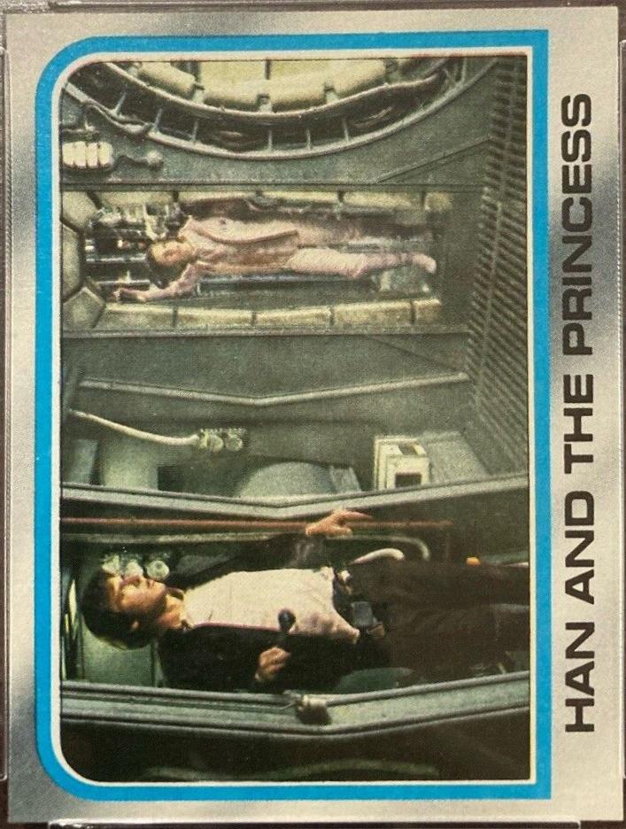 1980 : Empire Strikes Back Han and the Princess #178 card