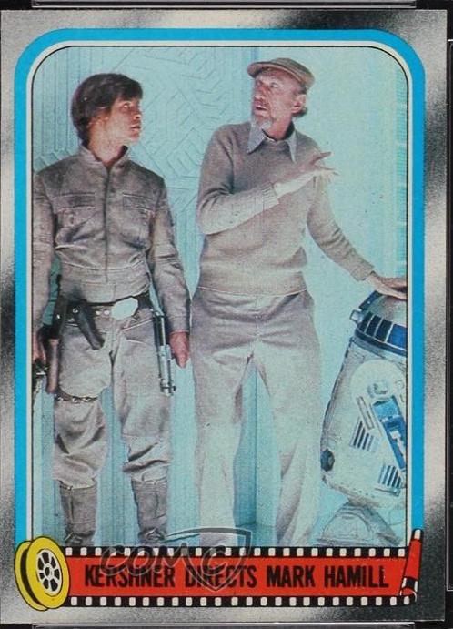 1980 : Empire Strikes Back Kershner Directs Mark Hamill #254 card