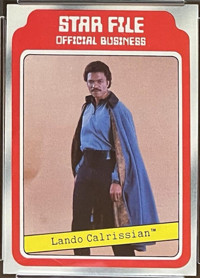 1980 : Empire Strikes Back Lando Calrissian #8 card