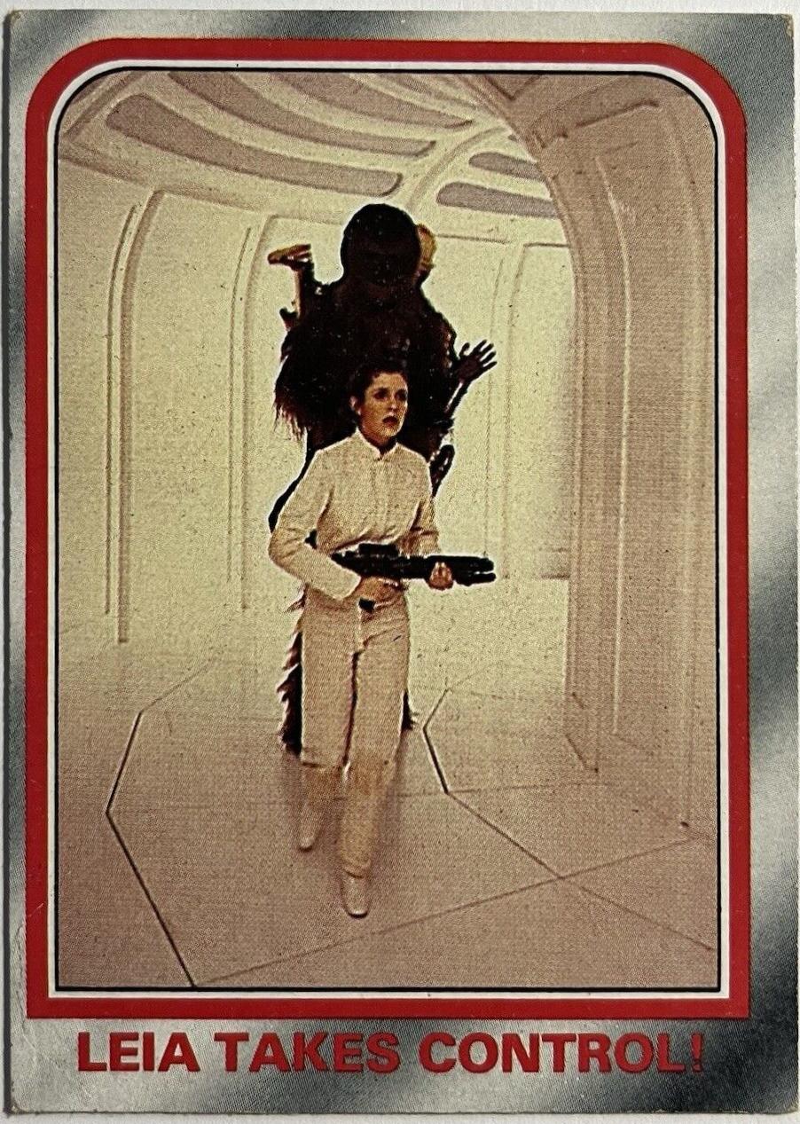 1980 : Empire Strikes Back Leia Takes Control #110 card