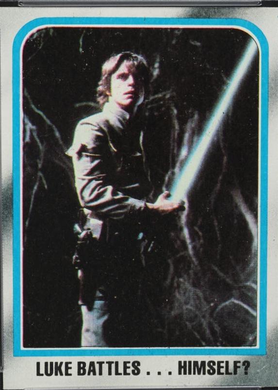 1980 : Empire Strikes Back Luke Battles Himself? #247 card