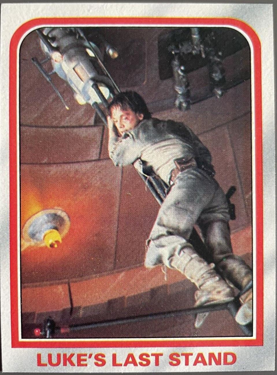 1980 : Empire Strikes Back Luke's Last Stand #116 card