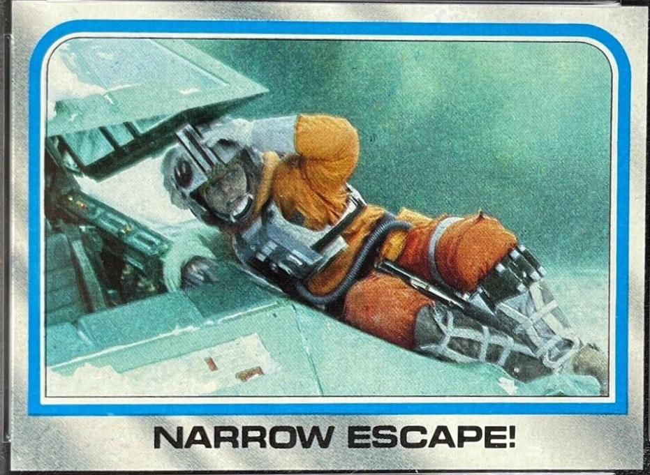 1980 : Empire Strikes Back Narrow Escape #156 card