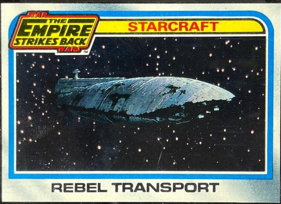 1980 : Empire Strikes Back Rebel Transport #142 card