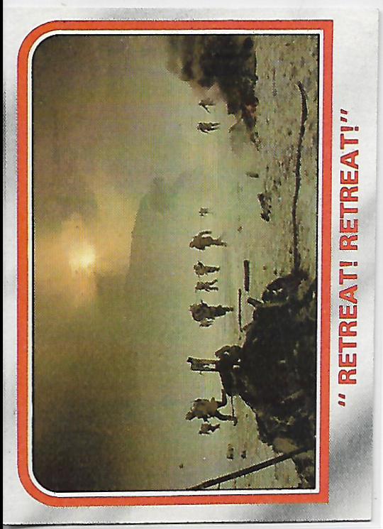 1980 : Empire Strikes Back Retreat! Retreat! #46 card
