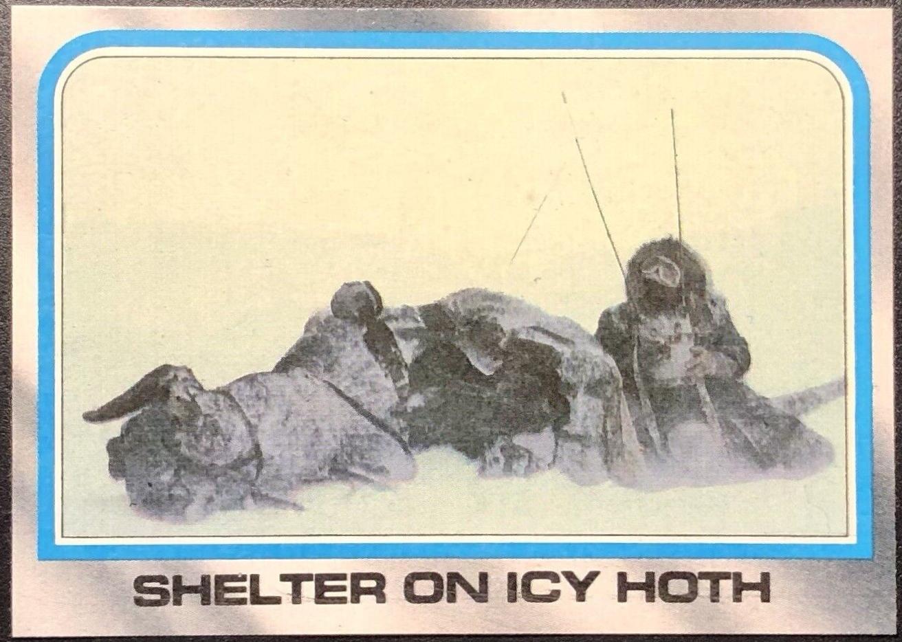 1980 : Empire Strikes Back Shelter on Icy Hoth #149 card